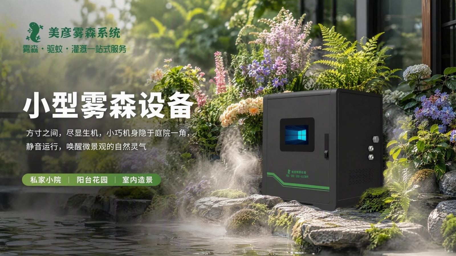 天水花园庭院驱蚊系统